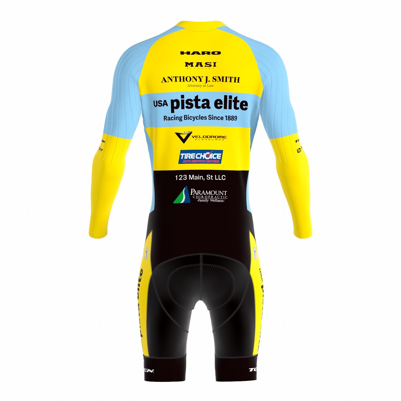 Aerosuit LS Icon Time Trial Lycra - Men