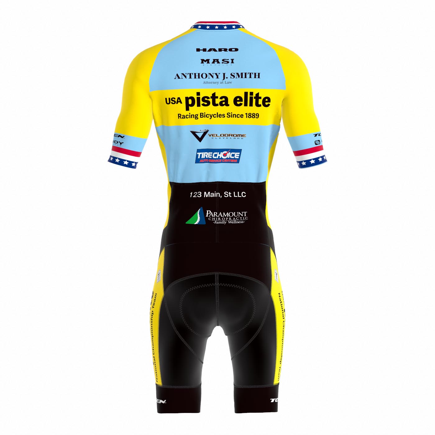 Aerosuit SS Icon Road Race Lycra - Men - NC