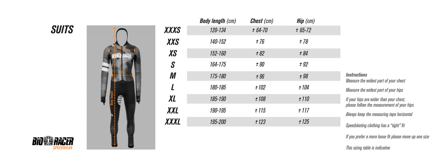 Race Suit Rubber Sprint