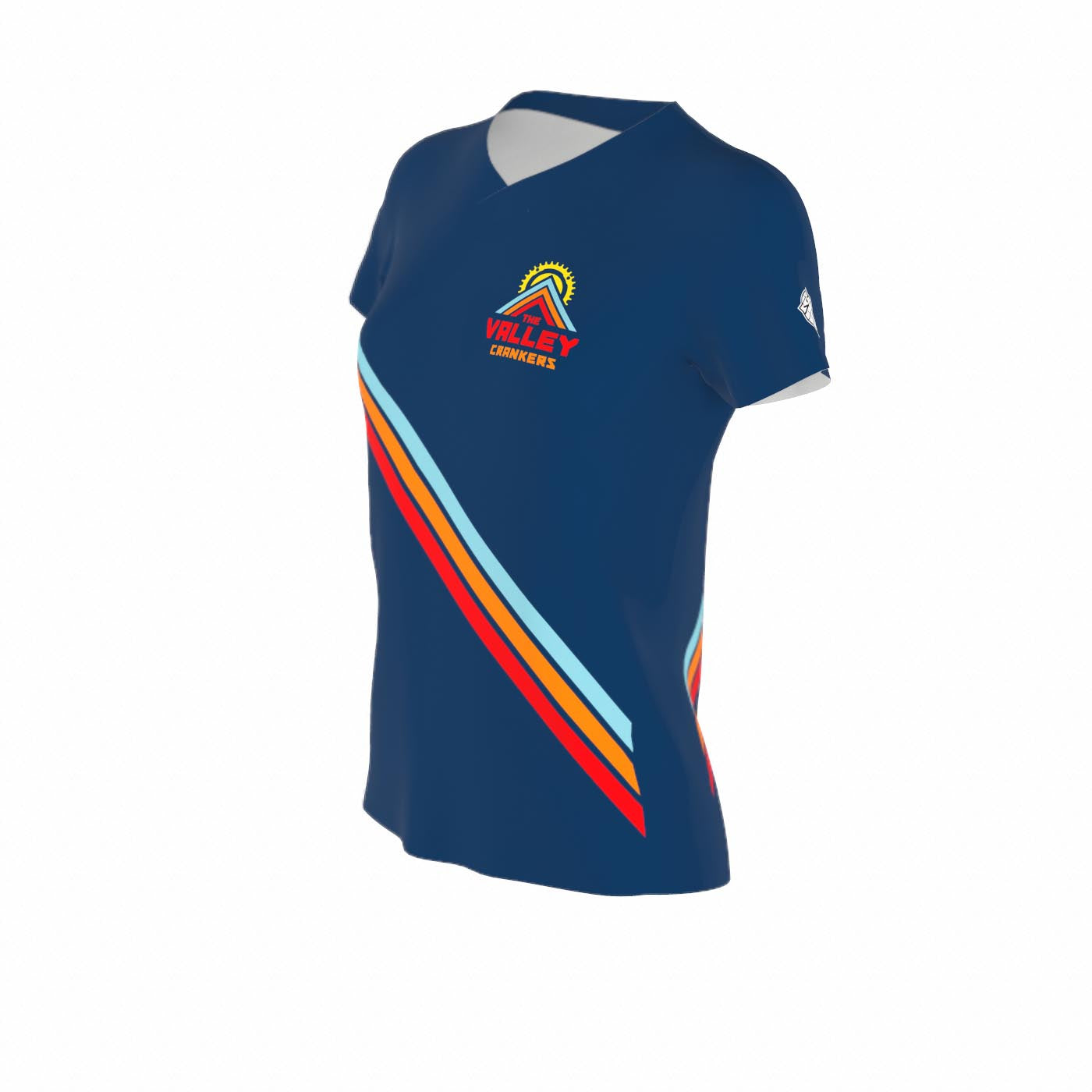 T-Shirt SS Athletics V-Round Collar - Women