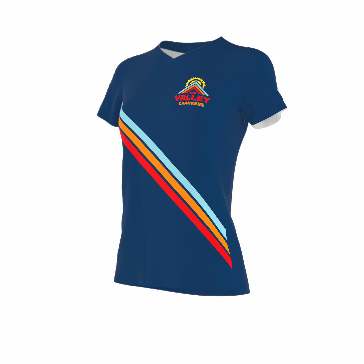 T-Shirt SS Athletics V-Round Collar - Women