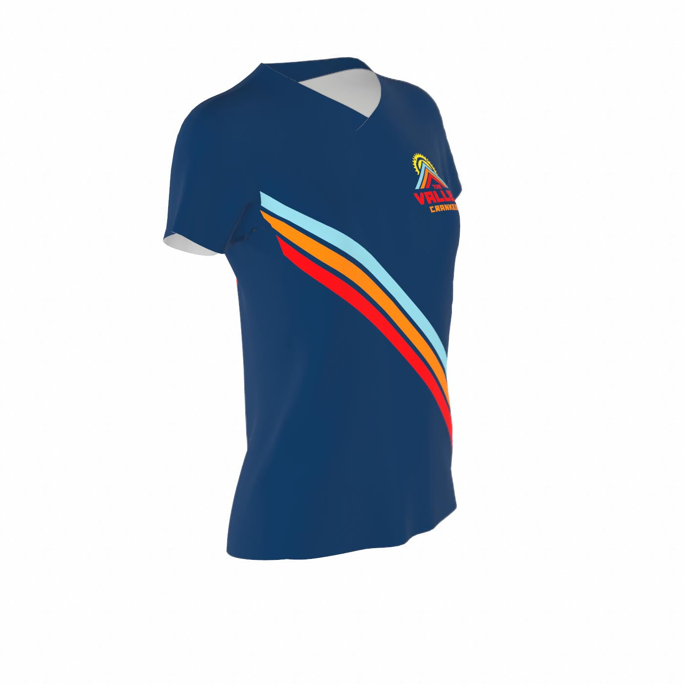 T-Shirt SS Athletics V-Round Collar - Women