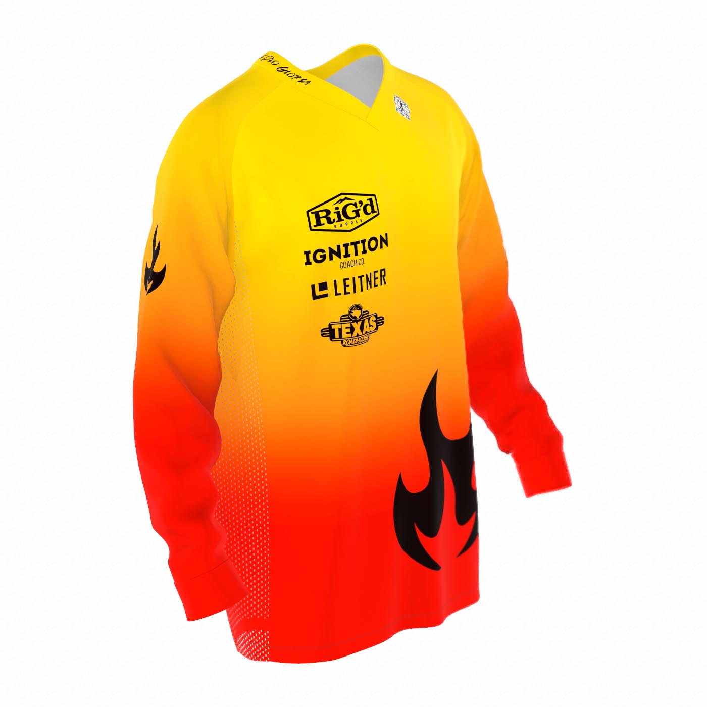 Jersey Downhill LS Prof V-Neck - Unisex