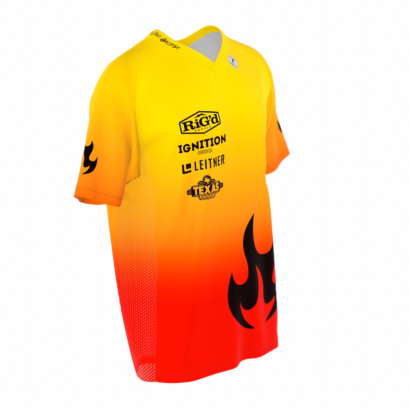 Jersey Downhill SS Prof V-Neck - Unisex