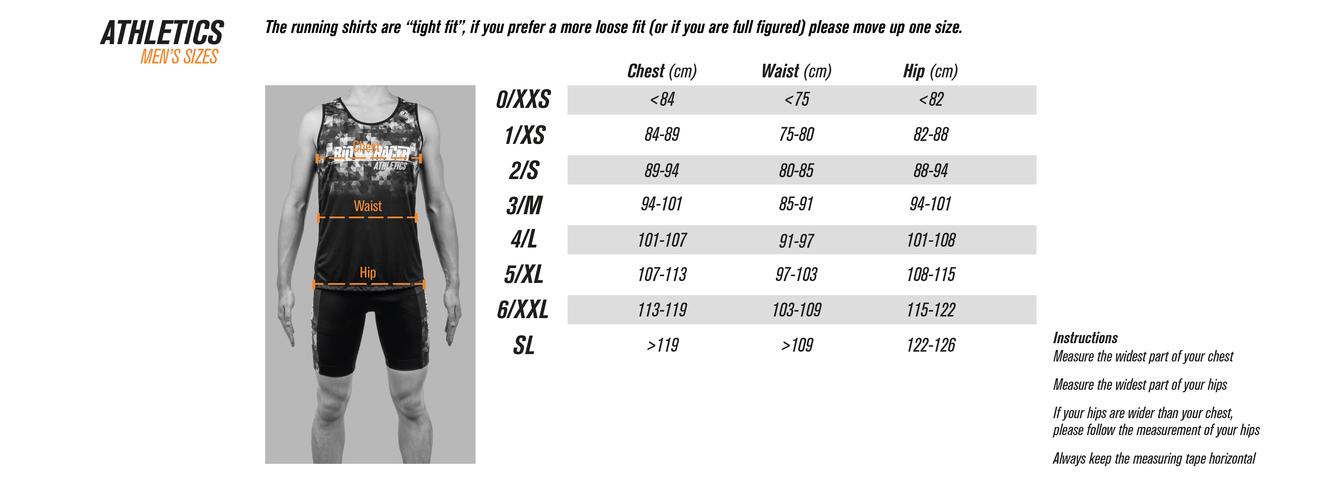 Athletics 3/4 Tight Lycra - Men