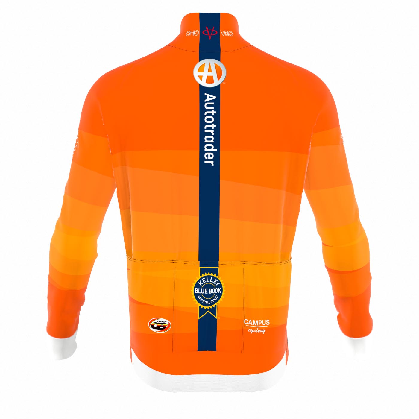 Jacket Long Sleeve Icon Tempest Full Protect - Men (Orange)