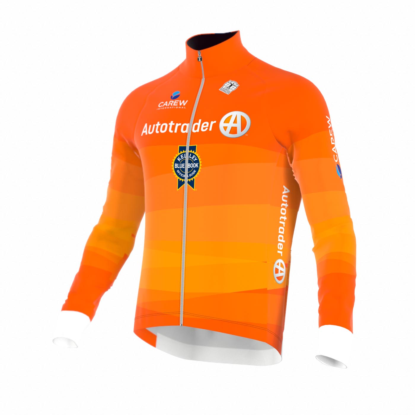 Jacket Long Sleeve Icon Tempest Full Protect - Men (Orange)