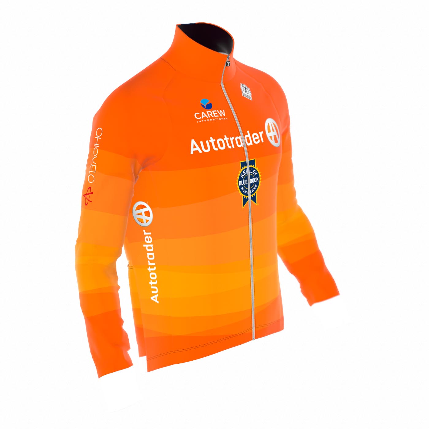 Jacket Long Sleeve Icon Tempest Full Protect - Men (Orange)