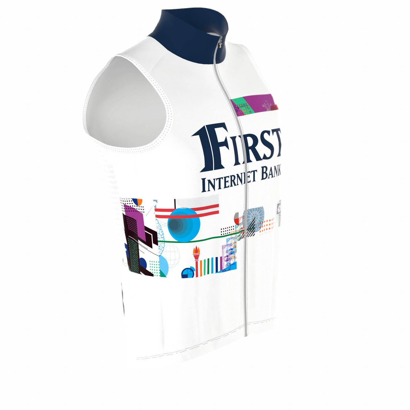 Gilet Icon Light High Collar - Men
