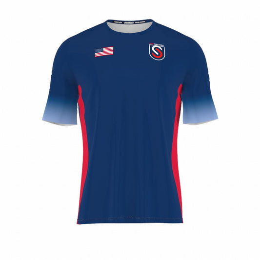 T-Shirt SS Athletics Round Collar - Women