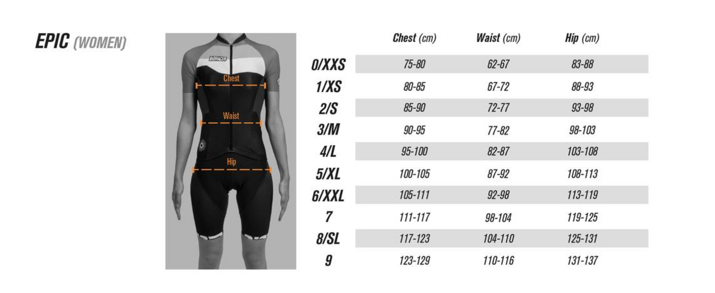 Bibshort Epic 2.0 (No Back Zip) - Women