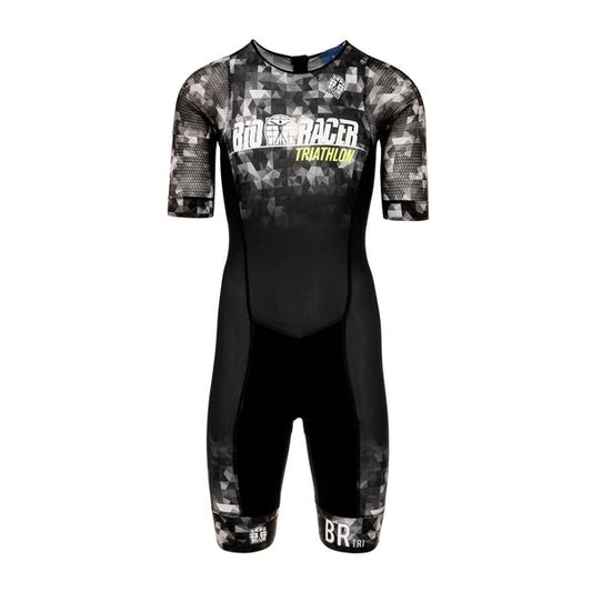 Tri Team Suit SS Zipper Back - Men