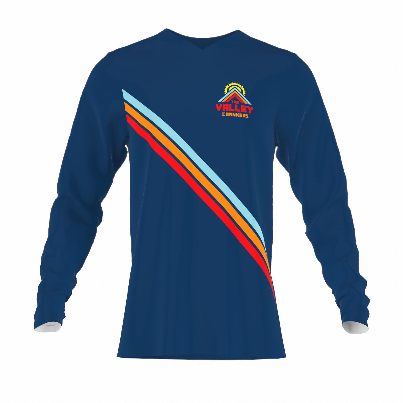 T-Shirt LS Athletics V-Round Collar - Kids