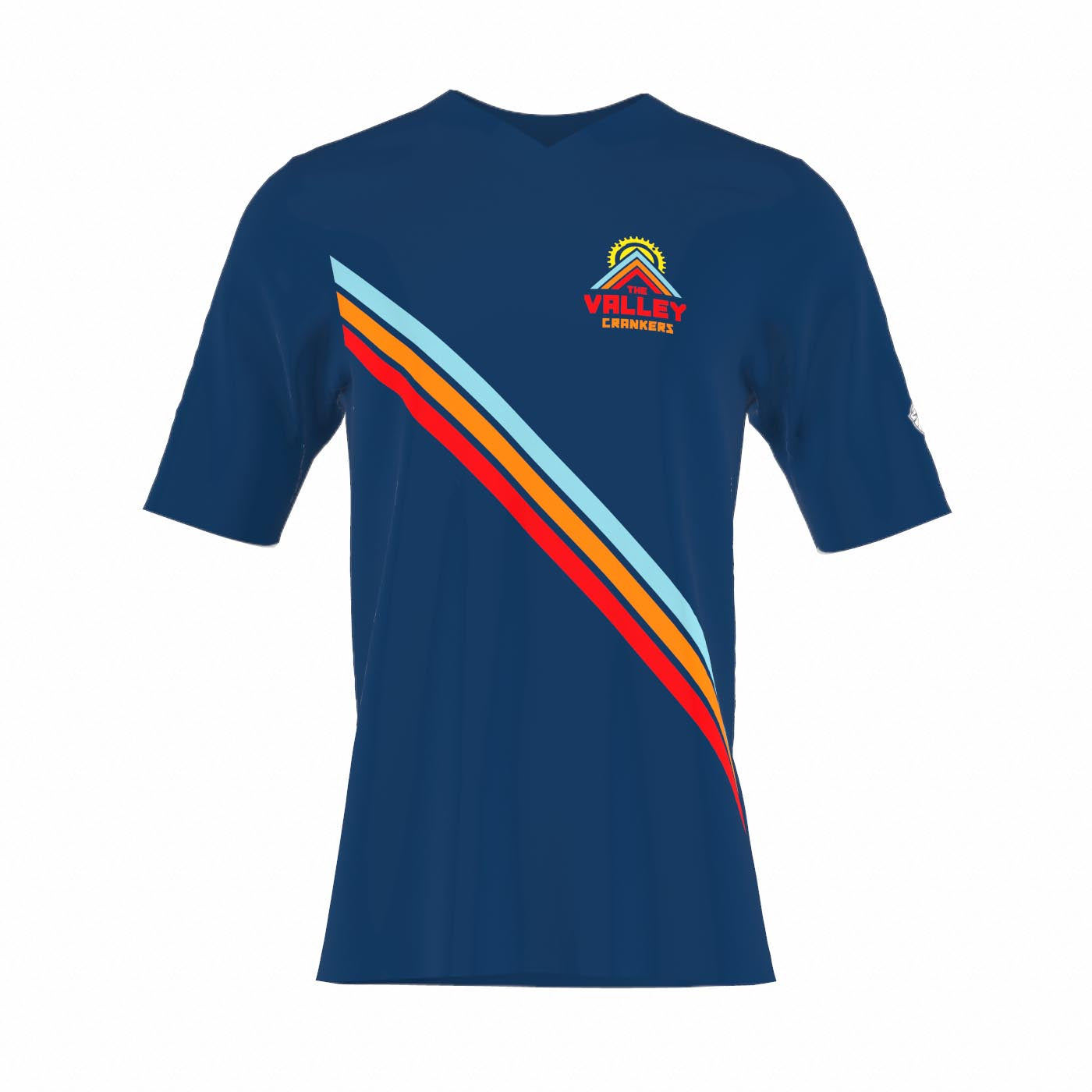 T-Shirt SS Athletics V-Round Collar - Men