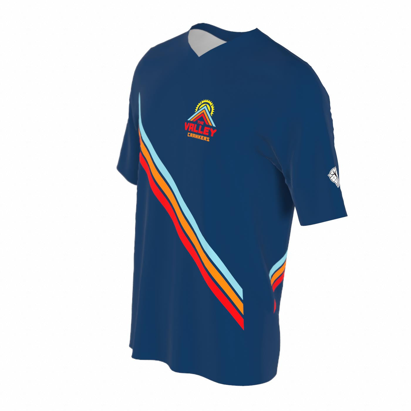 T-Shirt SS Athletics V-Round Collar - Men