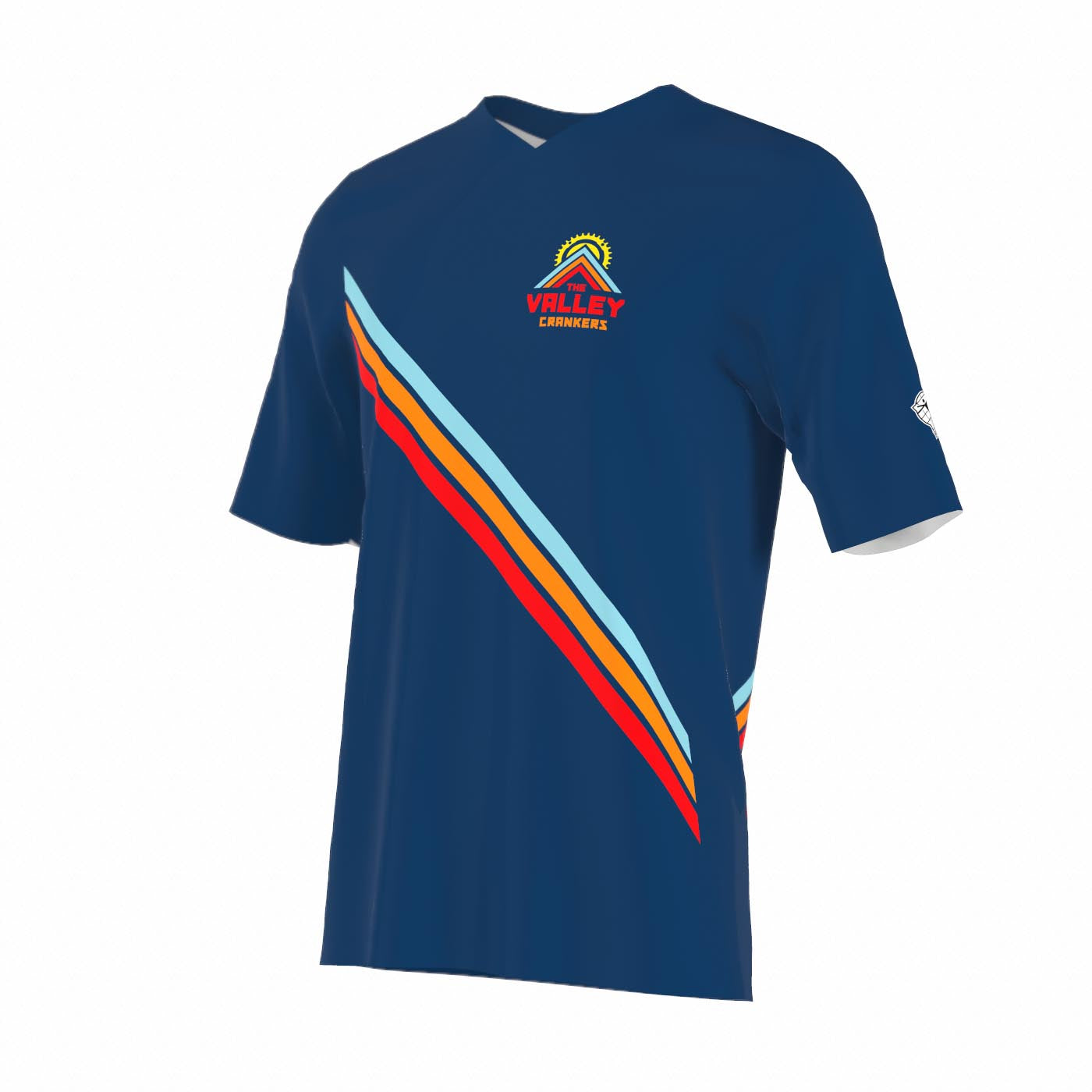 T-Shirt SS Athletics V-Round Collar - Men