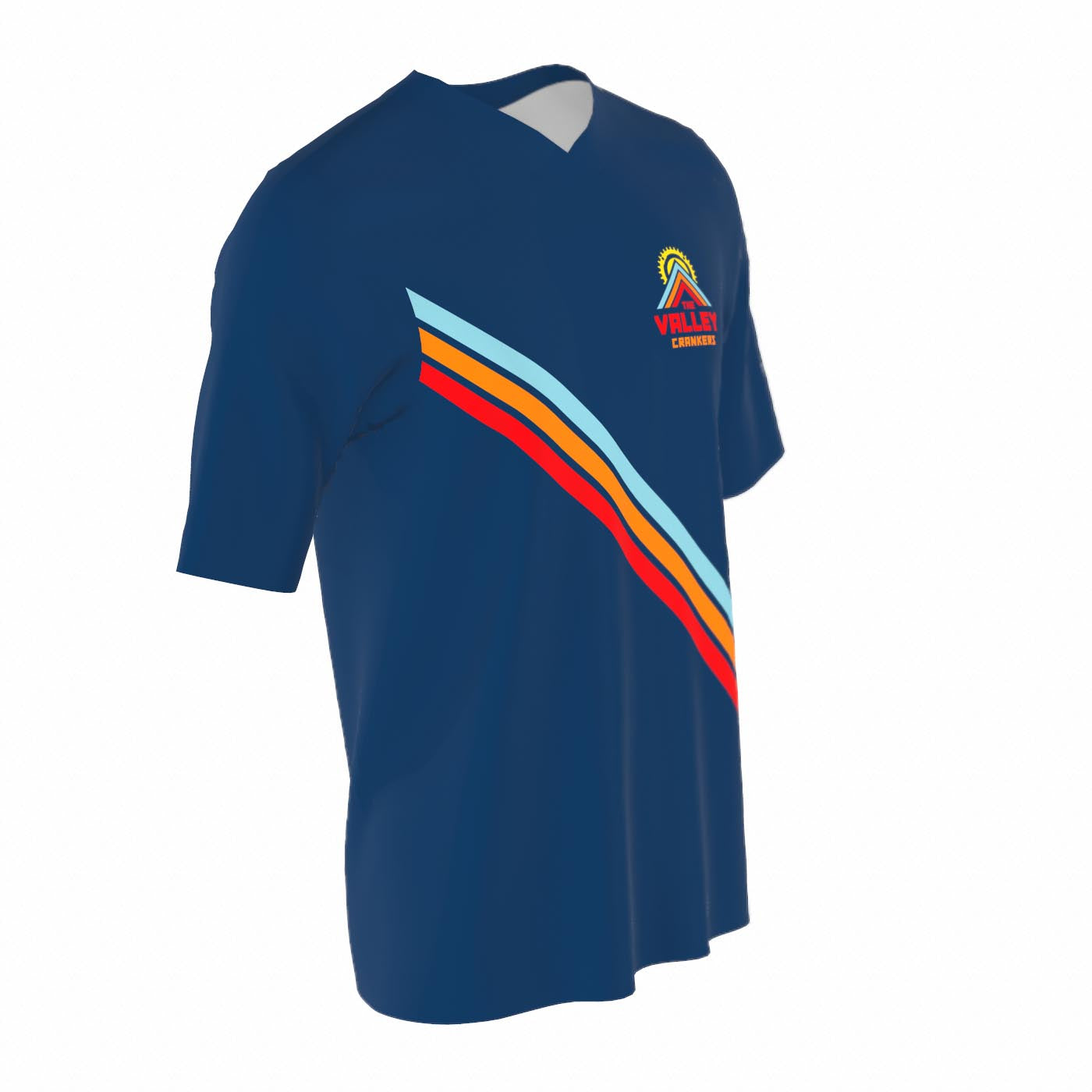 T-Shirt SS Athletics V-Round Collar - Men