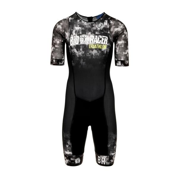 Tri Team Suit SS Zipper Back - Men